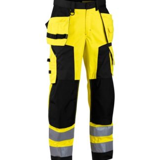 Varselmidjebyxa gul svart