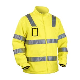 Fleecejacka Varsel Gul